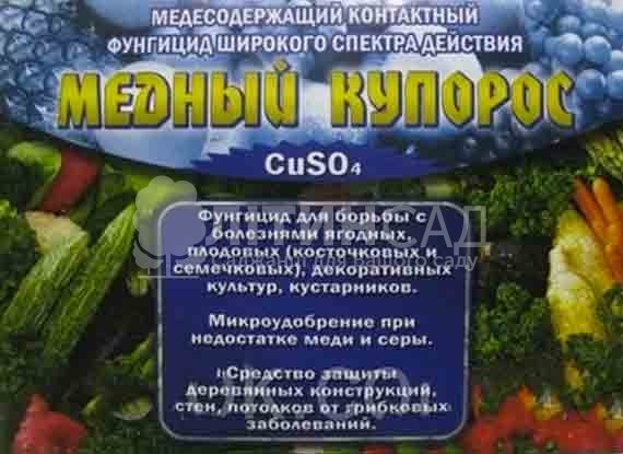Фунгіцид Мідний купорос 100г.